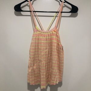 NWT Kimchi Blue Strappy Pastel/Neon Top
